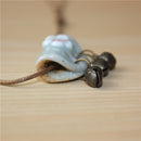 Joyería Miredo, venta al por mayor, collares de cerámica simples, moneda de mujer, collar de madera, piedra, collar bohemio, colgante, envío gratis