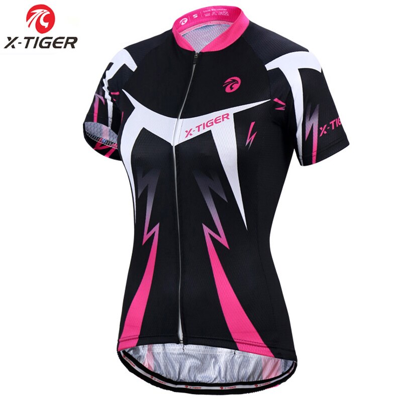 X-tiger, camisetas de ciclismo para mujer, camisetas de ciclismo de manga corta de verano, camiseta de bicicleta transpirable de montaña, camisetas de bicicleta de secado rápido