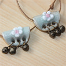 Joyería Miredo, venta al por mayor, collares de cerámica simples, moneda de mujer, collar de madera, piedra, collar bohemio, colgante, envío gratis