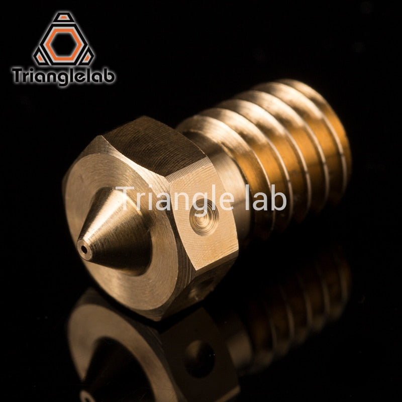 trianglelab Top quality V6 Nozzle for 3D printers hotend 4pcs/lot 3D printer nozzle for v6 hotend extruder prusa i3 mk3