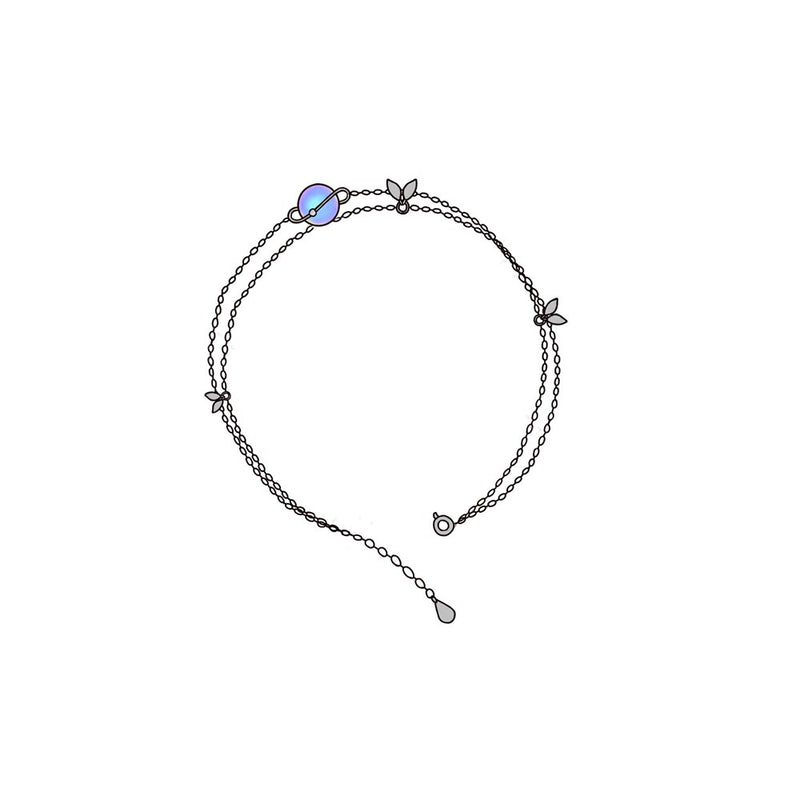 Thaya Midsummer Night's Dream Design' Bracelets s925 Silver Bracelet Female Fantasy style Elegant Dainty Friendship Jewelry