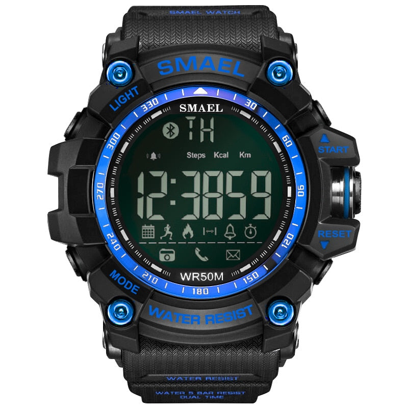 SMAEL Herren Chronograph Uhren Sport Männliche Uhr Stop Armee Militäruhr Herren Multifunktions Wasserdichte LED Digitaluhr für Herren