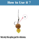 50 PCS Round Rig Rings  Matt Black 3.1mm 3.7mm  Non Reflective Carp Fishing Terminal Tackle Carp Fishing Rig Making Material