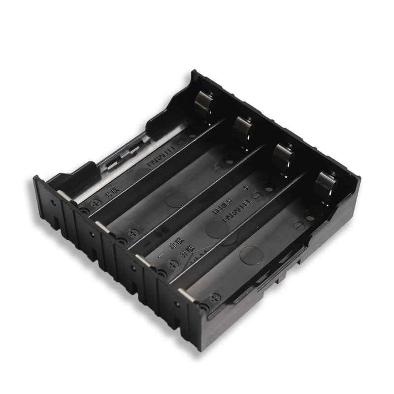 100 unids/lote 18650 soporte de batería 18650 soporte de caja de batería caja de baterías para 4*3,7 V 18650 batería de litio para conexión de soldadura