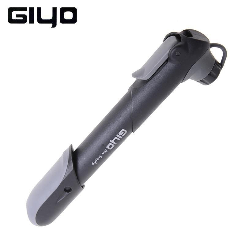 Bomba de bicicleta Giyo 105g Mini portátil MTB bicicleta de montaña bombas de bicicleta 100 psi bomba de aire de mano de alta presión para ciclismo inflador de neumáticos de bola