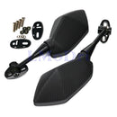 LMoDri Motorcycle Mirrors Racing Sport Bike Rear View Mirror For Honda CBR F4 F4i/RC51/ RVT1000 DD250E/300/350 HYOSUNG GT Carbon