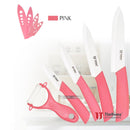 Hot Sale Timhome Zirconia 3"4"5"6" Ceramic Knife Set knife With covers Kitchen Knife Paring tools