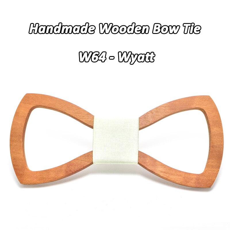 Mahoosive Wood Bow tie men Groom Marry Groomsmen Wedding Party Colorful Engraved Butterfly Cravats Mens wooden bow tie