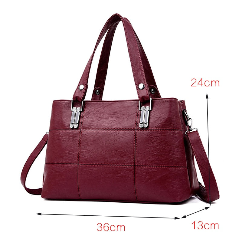 KMFFLY brand women leather handbags women&