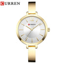 CURREN New Creative Design Quartz Watch Women Casual Fashion Stylish Ladies Gift Wrist Watch Vintage Timepieces Relogio Feminino