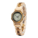 BOBO BIRD M25 Women Wooden Watch Luxury Quartz Movement Lightweight Ladies Wristwatch Relojes de mujer With Gift Box