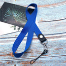 Mobile Phone Straps Metal Clip Hanging Neck Rope Lanyard para llaves for iPhone Camera USB Holder ID Pass Card Name Badge Holder