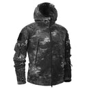 Mege marca Otoño Invierno militar polar camuflaje táctico ropa de hombre Polar cálido Multicam ejército hombres abrigo prendas de vestir con capucha