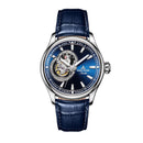 Reloj Reef Tiger/RT para hombre, relojes Tourbillon azules, reloj mecánico automático de lujo de marca superior, reloj Masculino RGA1639