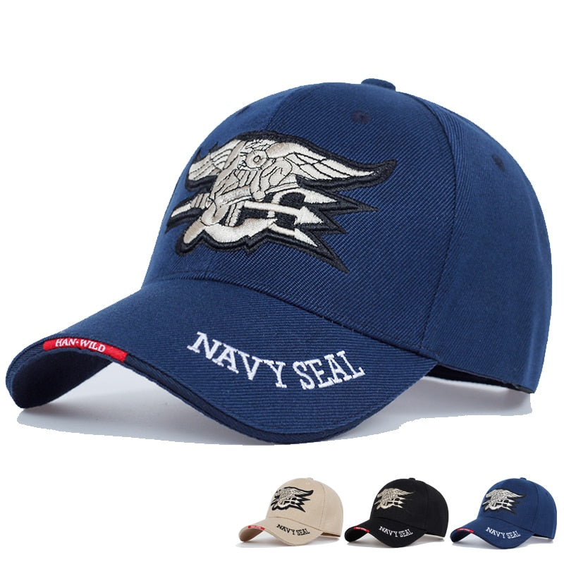 High Quality Mens US NAVY Baseball Cap Navy Seals Cap Tactical Army Cap Trucker Gorras Snapback Hat For Adult