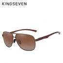 KINGSEVEN, nuevas gafas de sol polarizadas de aluminio a estrenar, gafas de sol a la moda para hombre, gafas de viaje para conducir, gafas para hombre, gafas N7188