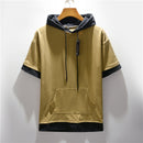 T Shirt Men Summer Casual  Short Sleeve Hoodie Streetwear Top Tees Blouse Casual Men T Shirt Hip Hop Men t-shirts camisas hombre