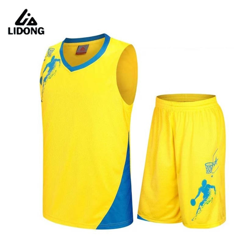 Kids Basketball Jersey Sets Uniforms kits Child Boys Girls Sports clothing Breathable Youth Training basketball jerseys shorts