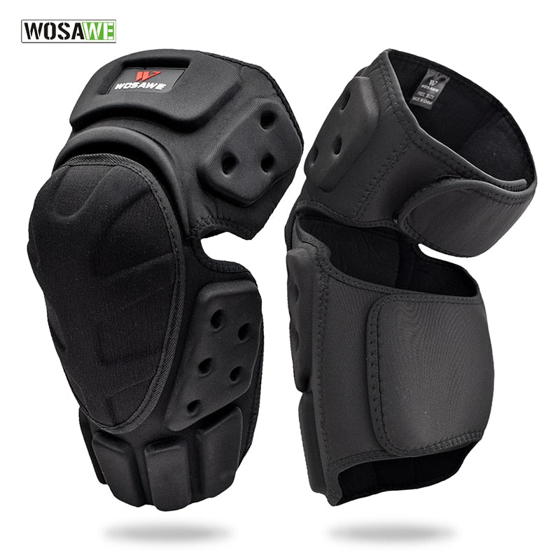 WOSAWE, Protector de rodilla ajustable para motocicleta, Motocross, deporte táctico, ciclismo, patinaje, esquí, rodilleras, rodillera, soporte