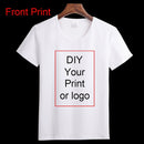 Camiseta con estampado personalizado para hombre y mujer, camiseta con logotipo de foto DIY, camiseta de marca, ropa para hombre y niño, camiseta informal para bebé y niño