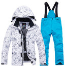 Traje de esquí térmico para niños, chaqueta de esquí para niños y niñas, conjunto de pantalones, chaqueta de snowboard impermeable a prueba de viento, trajes de esquí de invierno para niños, nieve