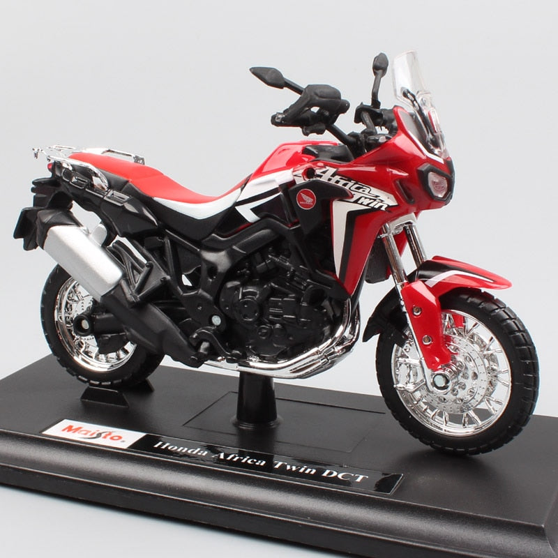 Maßstab 1:18 Maisto Honda CRF1000L Africa Twin DCT 2016 Adventure Sport Diecast Motorrad Spielzeugmodell Offroad Fahrrad Fahrzeug Replik