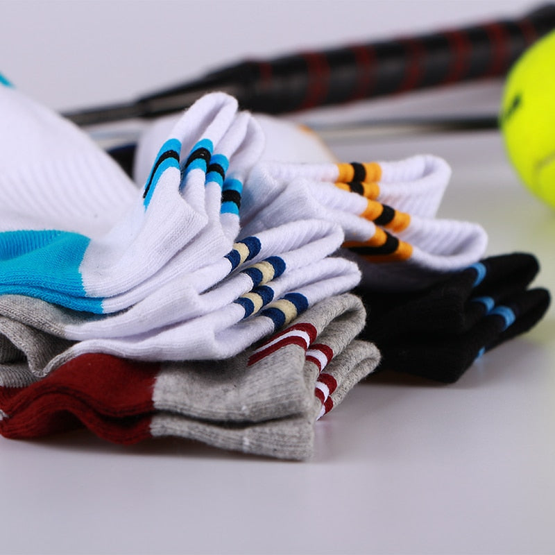 10 pares de nuevos calcetines de algodón de primavera y verano, calcetines tobilleros cortos transpirables de malla náutica para hombre, calcetines deportivos informales de alta calidad para hombre, regalo Sokken