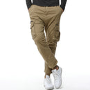 2022 Cotton Cargo Pants Men Ankle Banded Casual Slim Jogger Pants Men Pantalon Hombre