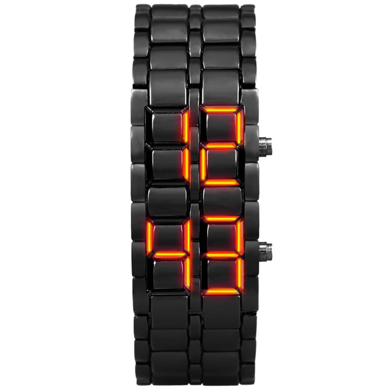 Aidis youth sports watches waterproof electronic second generation binary LED digital men's watch alloy wrist strap watch