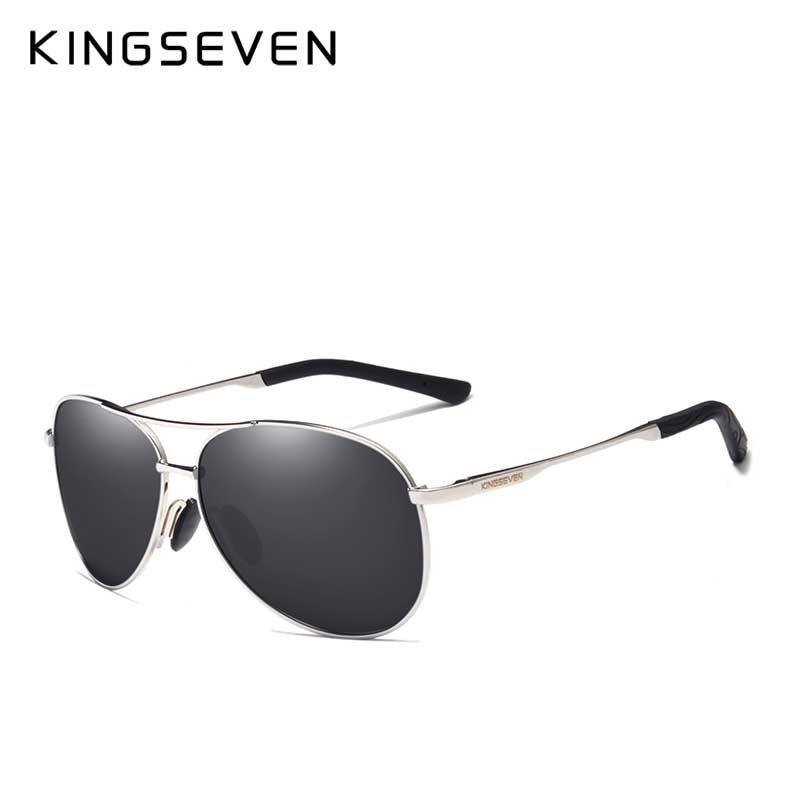 KINGSEVEN Brand Fashion Herren UV400 Polarisierte Sonnenbrille Herren Driving Shield Eyewear Sonnenbrille Oculos Gafas N7013