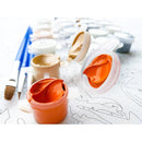 CHENISTORY Frame DIY Painting By Numbers Yellow Lily Kit Paint By Numbers Home Wall Art Decors Canvas By Numbers For Art Picture