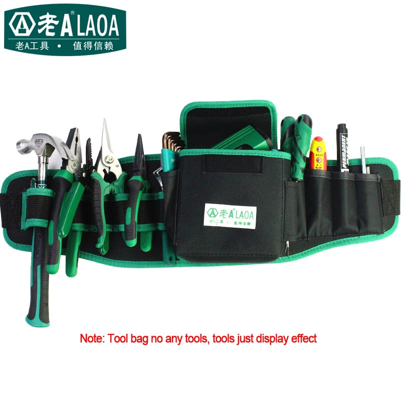 LAOA Repair Toolkit Multifunction Tool Pockets  600D Water-proof Oxford Cloth Repair Tools Package