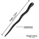 Japanische Haarschmuck-Ornamente für Frauen Traditionelle Holzstäbchen-Stifte DIY-Kopfschmuck Lässige Haarnadeln für den Alltag