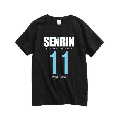 Neues Kuroko Basketball Cosplay T-Shirt Kuroko no Basuke Akashi Seijuro Kise Ryota Baumwolle Herren T-Shirt Anime Tops T-Shirts