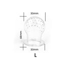 TYRY.HU, 1 pieza, mordedor para bebé, herramienta de alimentación de frutas, chupete de silicona, alimentador de seguridad, mordedura de alimentos, mordedores de silicona sin BPA