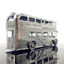 MMZ MODEL Nanyuan 3D Kits de modelos de metal London Bus Car Ensamblar modelo rompecabezas I22207 2 hojas DIY 3D Laser Cut Jigsaw Toy