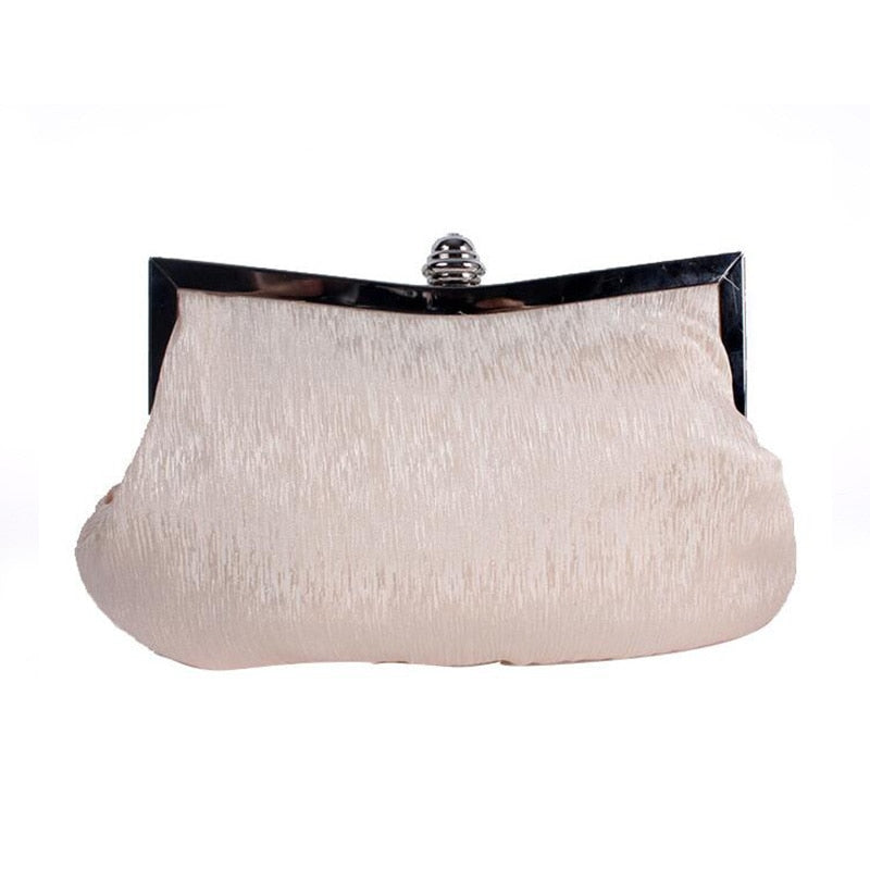 Hot spring Evening bag weave clutch bags woman handbag Silk Elegant Dinner Ladies&