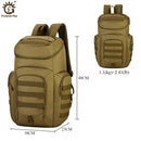 Mochilas militares de nailon impermeables de marca 40L, Mochila militar de asalto Molle, bolsa de viaje para hombres y mujeres, Mochila Escolar S420