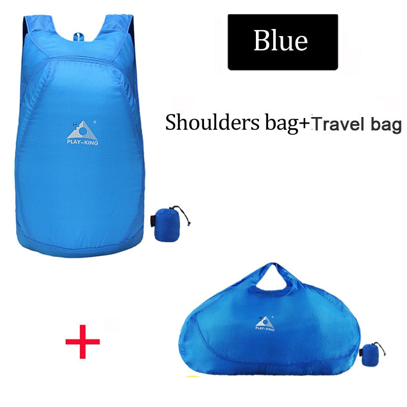 Mochila ligera PLAYKING, mochilas plegables ultraligeras para viajes al aire libre, senderismo, mochila pequeña para niños, Mini bolsa