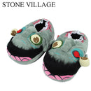 Sneaker Slippers Plush Zombie Slippers / Ravenous Zombie Warm Slippers Funny Home Shoes Cartoon Slippers Winter Slippers