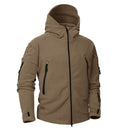 Mege marca Otoño Invierno militar polar camuflaje táctico ropa de hombre Polar cálido Multicam ejército hombres abrigo prendas de vestir con capucha