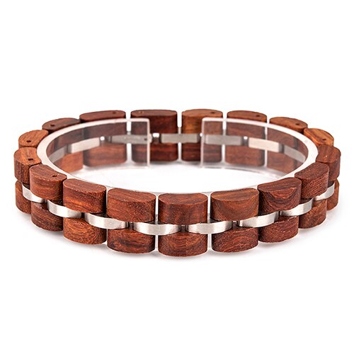 Bobo Vogel Holz Männer Armband für Frauen Schmuck 2020 Edelstahl Armband Handgemachte Paar Armbänder Liebhaber Homme Geschenk