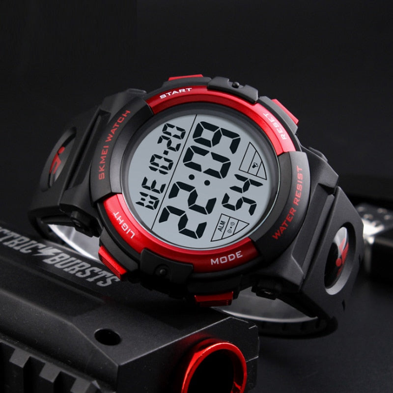 SKMEI Chrono Men Watch Top Luxury Brand Sport Watch Electronic Digital Male Wrist Clock Man 50M Waterproof Men&