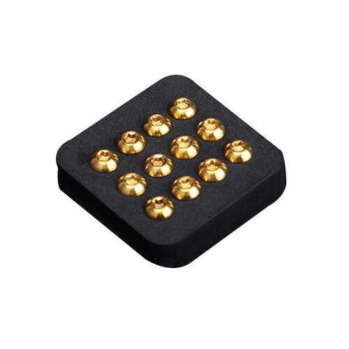 RISK 12 Uds M5 * 10MM bicicleta disco freno Rotor pernos de fijación TC4 titanio bicicleta MTB bicicleta ultraligero freno tornillo ciclismo accesorios