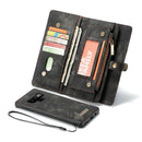 Purse Wristlet Phone case For Samsung Galaxy s 21 fe 22 23 note 20 Ultra 10 + Plus coque Luxury Leather Cover accessories