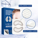 Ilisya Micro-needle Eye Patch for Wrinkles Fine Lines Removal Hyaluronic Acid Eye Mask Dark Circle Puffiness Eye Pads