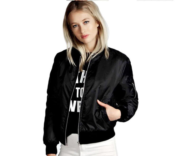 2022 Fashion Summer Windbreaker Women Jacket Coats Long Sleeve Basic Jackets Bomber Thin Women's Work Wear Jacket Female Outwear