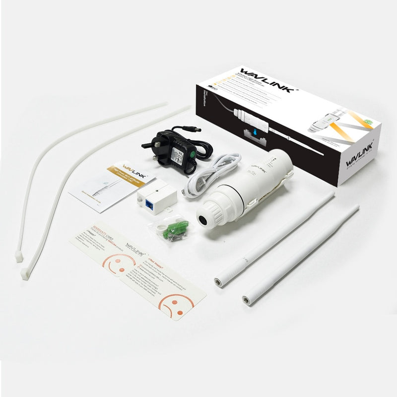 Wavlink AC600 High Power Outdoor WIFI Router/Access Point/CPE Wireless wifi Repeater Dual Dand 2.4/5Ghz 2x7dBi Antenna POE