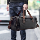Top Quality Casual Travel Duffel Bag PU Leather Men Handbags Big Large Capacity Travel Bags Black Mens Messenger Bag Tote JXY815