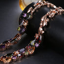 Emmaya Mona Lisa Boda Colgante Cadena larga con AAA Cubic Zirconia Collar de moda Declaración Collar de mujer